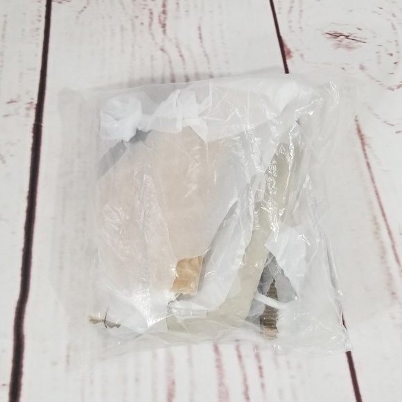 Taupe Crushed Velvet Pointed Toe Heeled Booties - Picture 6 of 6